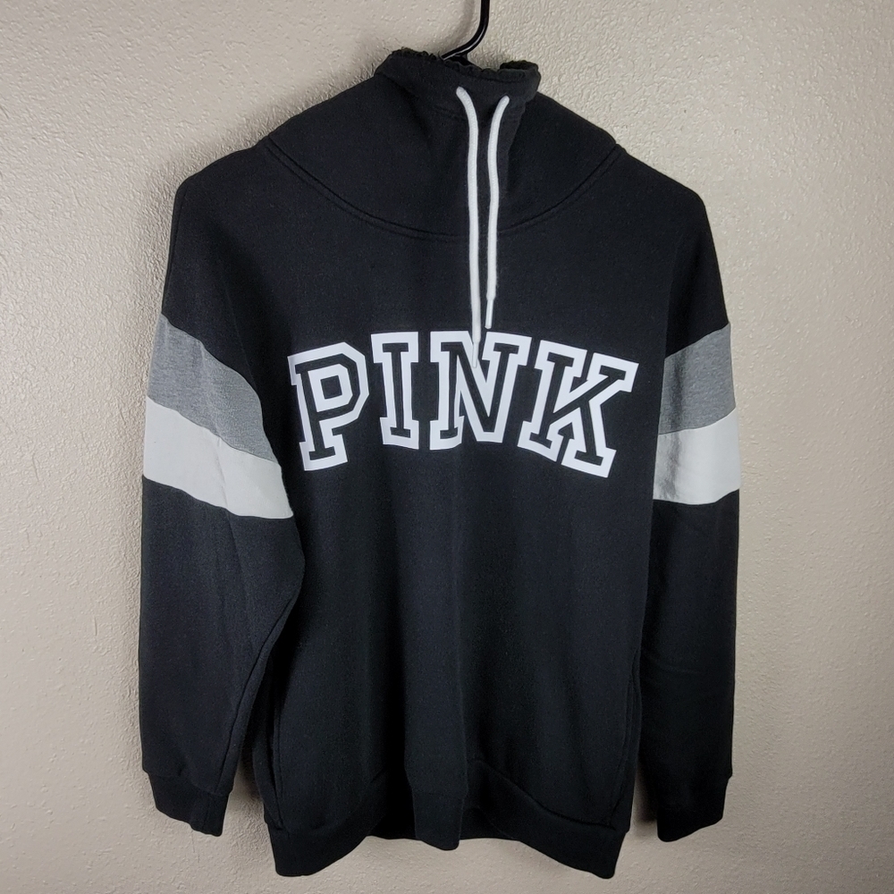 Victoria's Secret Pink pull over sweeter black Sz XS